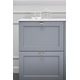 T-knop manor T ø30x54x39 zamak goud
